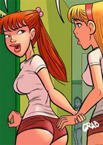 Interracial cartoons