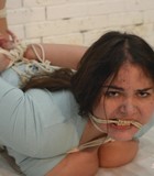 Chubby big tits bondage