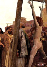 Roman slaves are tortured on the arena!