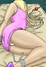 Come on slave! you want this? coma and eat! hahah!