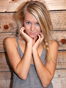 Nasty flecked teen chick adore admiring her slim body and taking her own pics