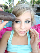 Slutty pigtailed teen is ready to provide her fresh body for horny daddy for a good amount of money