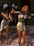 Magic creatures real horny 3d woman offering her tight holes to the naked guy.