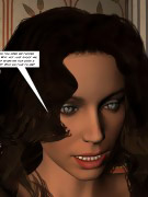 The barbarian prince spanked a girl in his room!