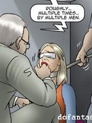 Cartoon giant banging hard into ass bound with chains cool girl