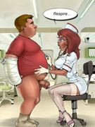 Two young girls get whipped