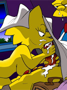 The simpsons porn