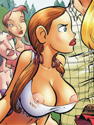 Beautifully drawn story of a drunk son coming home late and seducing his full-breasted mother after a loud party