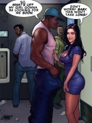 Big dick cartoon t-girls practicing their blowjob skills and being dildoed.
