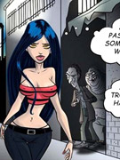 Exclusive lingerie dressed toon nymphs dancing and flashing their yummy titties.