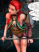 Sorceress's twat offered to ogre
