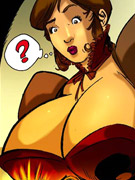 These sexy shaped cartoon hotties are dreaming about being gangbanged and cum covered.
