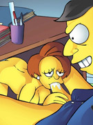 Delicious cartoon porno nymphs in tight bikinis get manhandled by horny black guy.