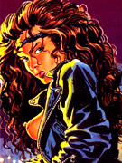 Insanely hot cartoon porn with very hot curly blonde completely naked