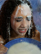 Cum eruption inside of a sweet girls mouth
