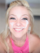 She's a degree swallowing cum.