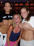 Embarrassed nude girls