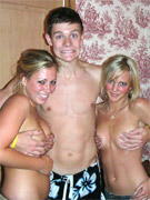 These debs, all decked out in matching silk blue blouses, are horny as fuck and wildly inventive when it comes to the type of sex they like to have.