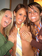 Hotteste babes with perfect bodies in tight clothes heading to party
