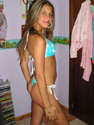 Girls getting drunk and stripping in party hardcore style