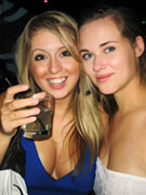 Wild party girls drinking and daring boys to fuck them hard