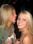 Girls getting drunk and stripping in party hardcore style