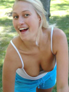 Embarrassed nude girls
