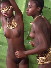 Ebony and gorgeous, those black girls look more alluring than their white colleafues!