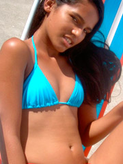 Sweet fucking ebony babe gets rimmed