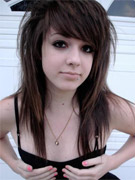Blonde emo girls