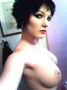 Chubby alt girl sucking madly on a throbbing hard cock
