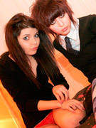 Real emo whores having fun