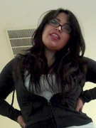 Swarthy guy gets dominated by blonde whore and forced to lick her shoes
