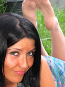 That face looks much promising, nevertheless teen feet are much sweeter&acirc;&brvbar;