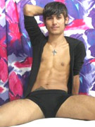 Cool xxx picture with gay dude shooting himself naked