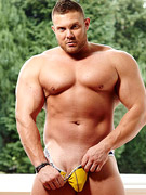 All dude get naked on the gay beach and demonstrate their perfect forms