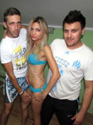 Teen group sex with hot young babes sucking cock like crazy