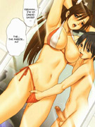 Anime schoolgirls in peril