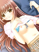 Shaved pussy hentai hotties willingly expsoing their yummy goods before being plowed hard.