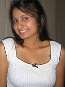 Indian chick roopa slowly undresses in front of a guy then got her pussy doggie fucked