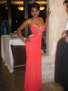 Neha in bedroom stripping her brown nighty