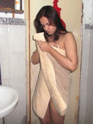 Cute young indian girl in shower showing her juicy sexy assets