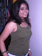 Cute indian girl in towel seducing her boyfriend dacing naked
