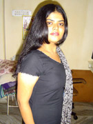Perfect boobs indian milf stripping off her red panty and practicing her bj skills.