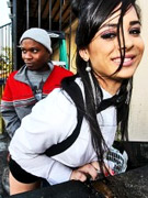 Xxx interracial porn pics of horny white housewives need black dongs in their snatches.