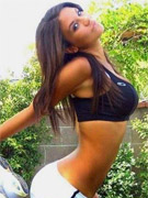 Isabell in a baby doll