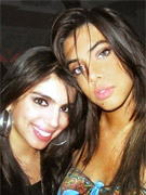 Two puerto rican whores are made to have sex with each other and a guy