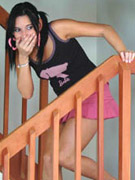 Young bushy pussy lapped.