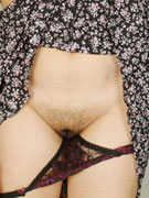 Nasty college girl kayleigh williams in red miniskirt and yellow panties stripteasing while in private.