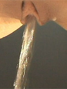 Kinky squirting and piss swallowing slut
